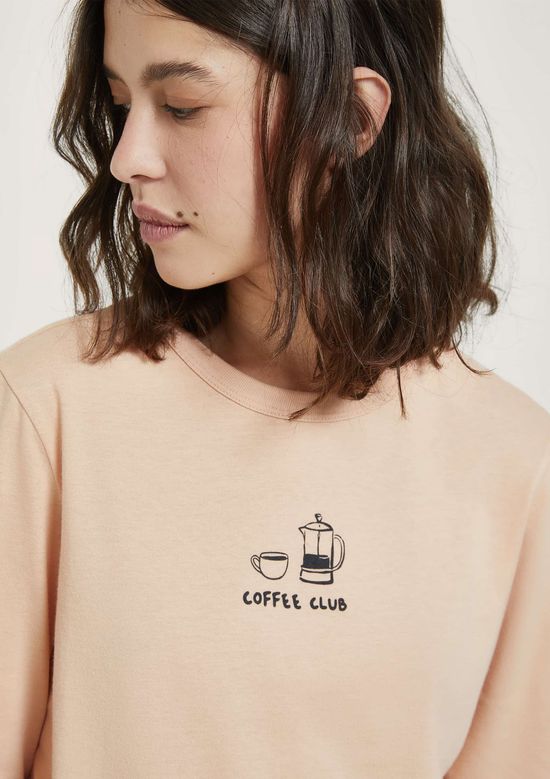 Foto do produto: Pijama Longo Feminino Estampado - Laranja