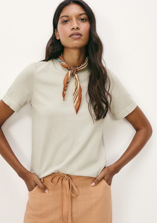 Foto do produto: Camiseta Básica Feminina Estonada Soft - Verde