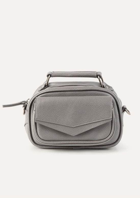 Foto do produto: Bolsa Tiracolo Feminina Pequena - Cinza