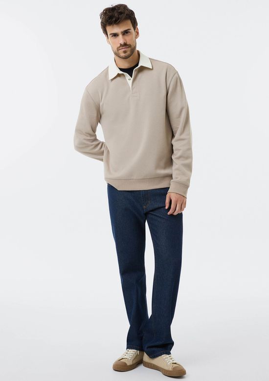 Foto do produto: Calça Masculina Reta Em Jeans - Azul