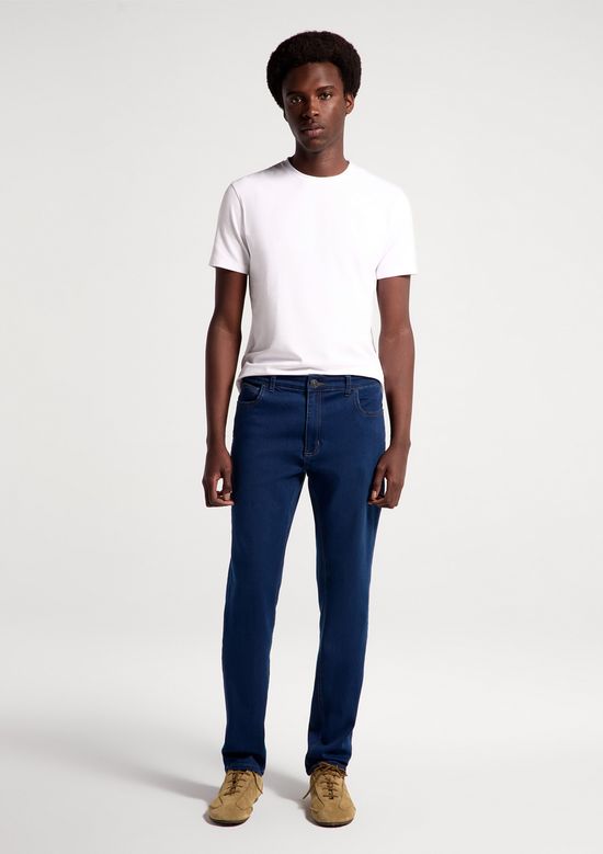 Foto do produto: Calça Jeans Masculina Skinny Soft Touch - Azul