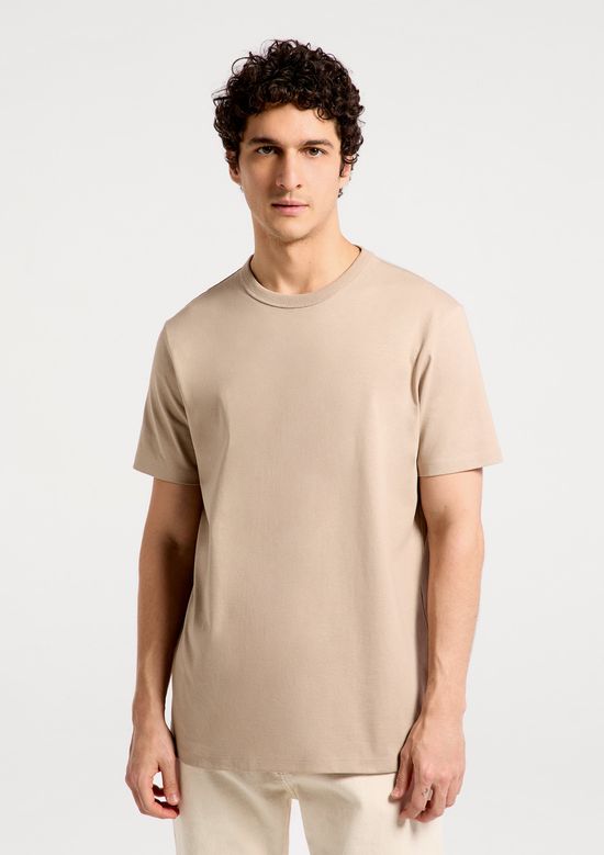 Foto do produto: Camiseta Básica Masculina Comfort Super Cotton - Marrom