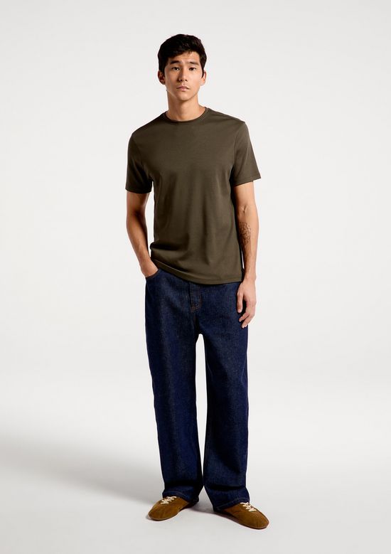 Foto do produto: Camiseta Masculina Manga Curta Super Cotton Pima - Verde