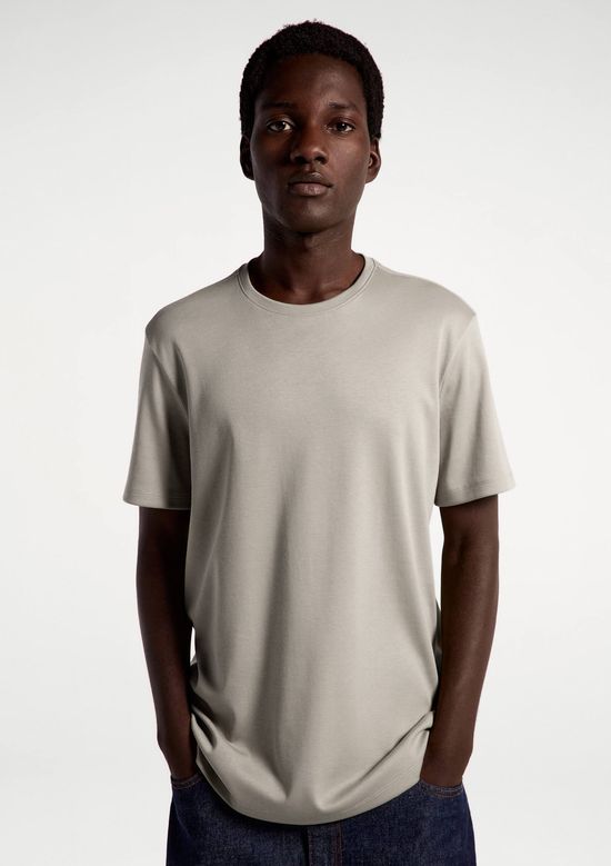 Foto do produto: Camiseta Masculina Manga Curta Super Cotton Pima - Cinza