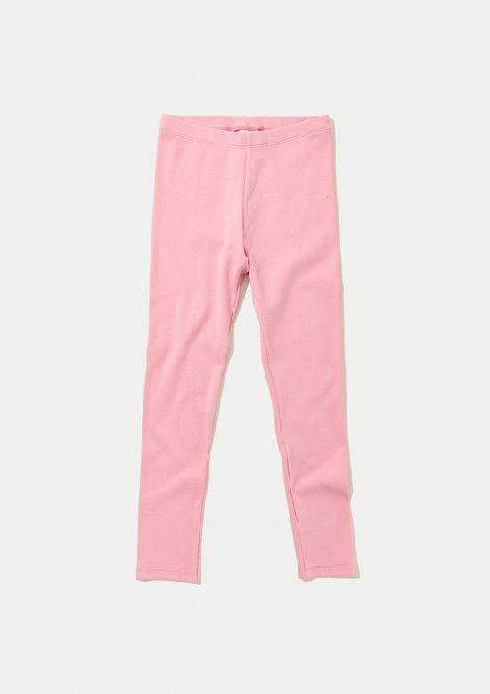 Foto do produto: Calça Legging Básica Infantil Menina Em Ribana - Rosa
