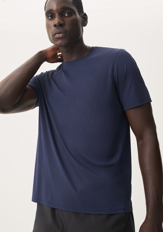 Foto do produto: Camiseta Esportiva Masculina Manga Curta Pace - Azul