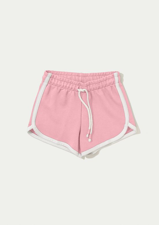 Foto do produto: Shorts Infantil Menina Esportivo Runner - Rosa