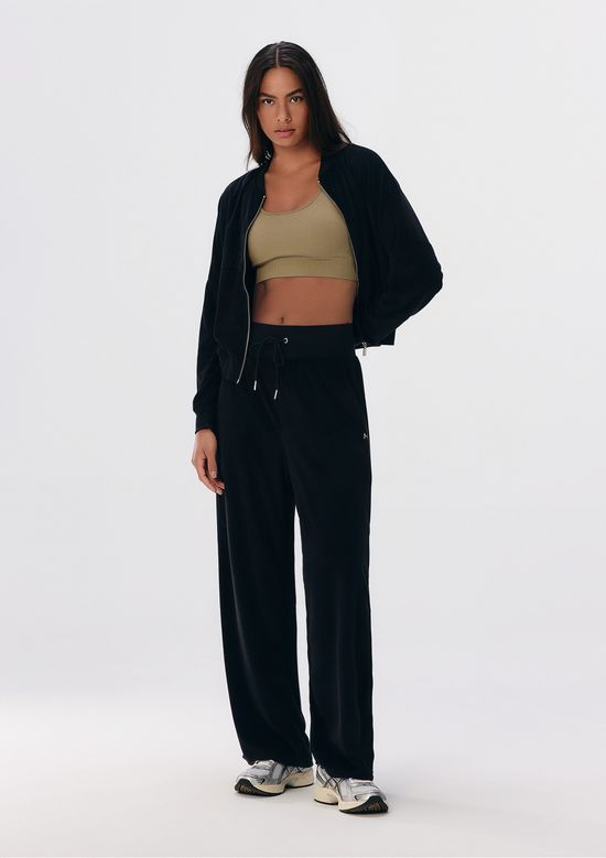 Foto do produto: Top Esportivo Canelado Sem Costura - Bege