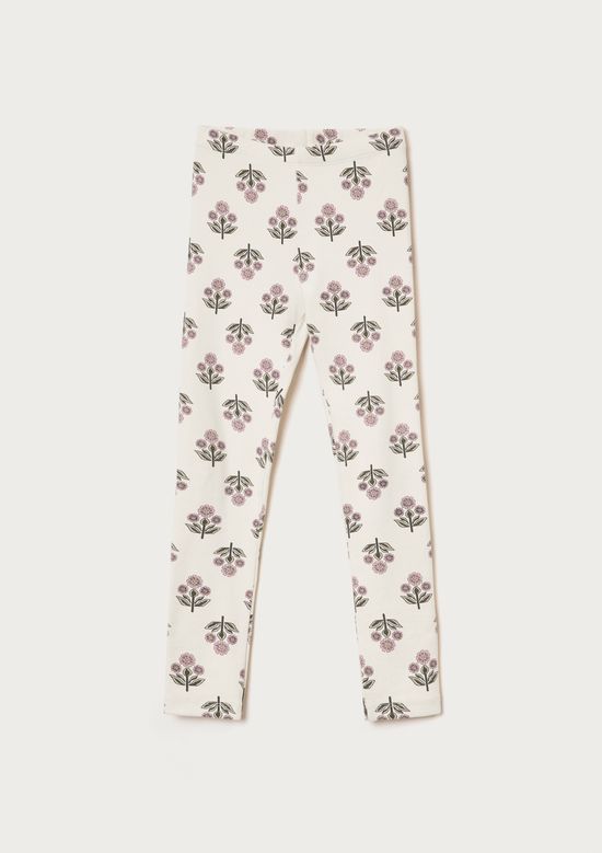 Foto do produto: Calça Legging Infantil Menina Estampada - Off white