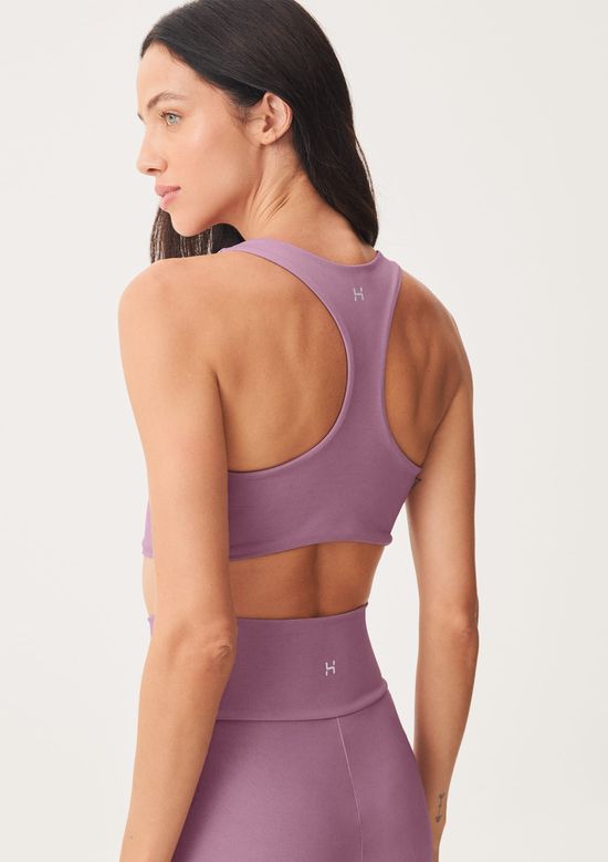 Foto do produto: Top Esportivo Hero Com Fio Lycra® - Roxo
