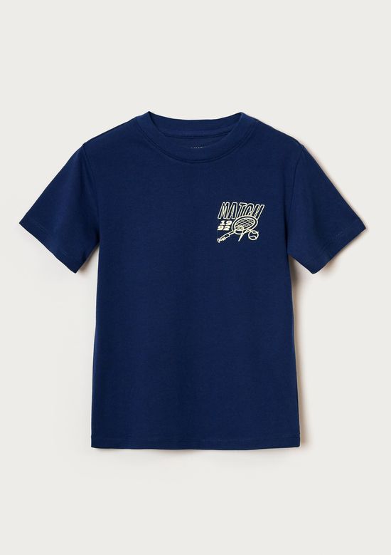 Foto do produto: Camiseta Infantil Menino Regular Estampada - Azul