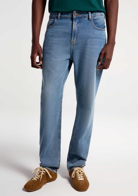 Foto do produto: Calça Jeans Básica Masculina Reta - Azul