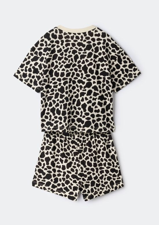 Foto do produto: Pijama Infantil Menina Box Estampado - Creme