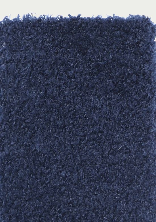 Foto do produto: Meia Cano Longo Em Tricô Peluciado - Azul