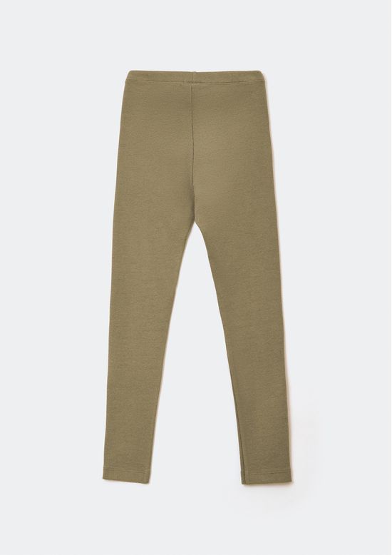 Foto do produto: Calça Legging Básica Infantil Menina Em Ribana - Verde