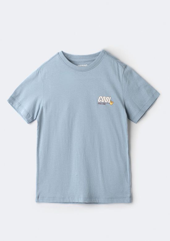 Foto do produto: Camiseta Infantil Menino Regular Estampada - Azul