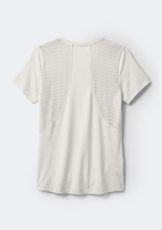 Foto do produto: Camiseta Esportiva Feminina Texturizada Secagem Rápida - Off white