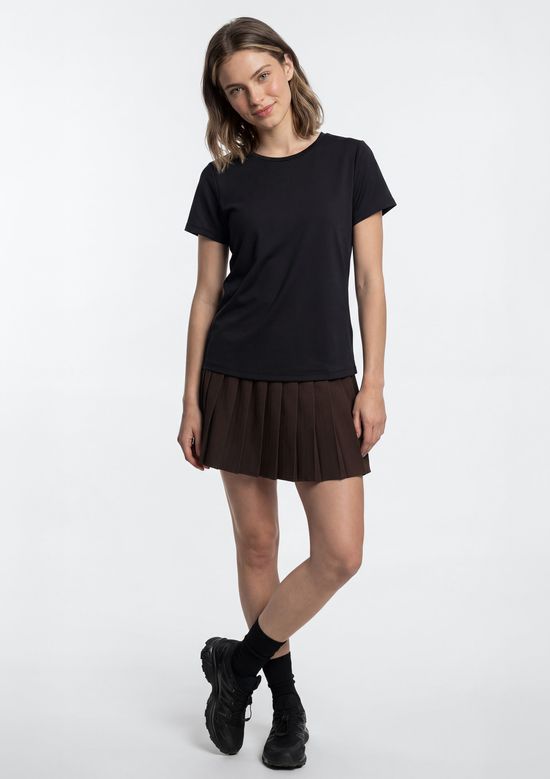 Foto do produto: Shorts Saia Esportivo Plissado - Marrom