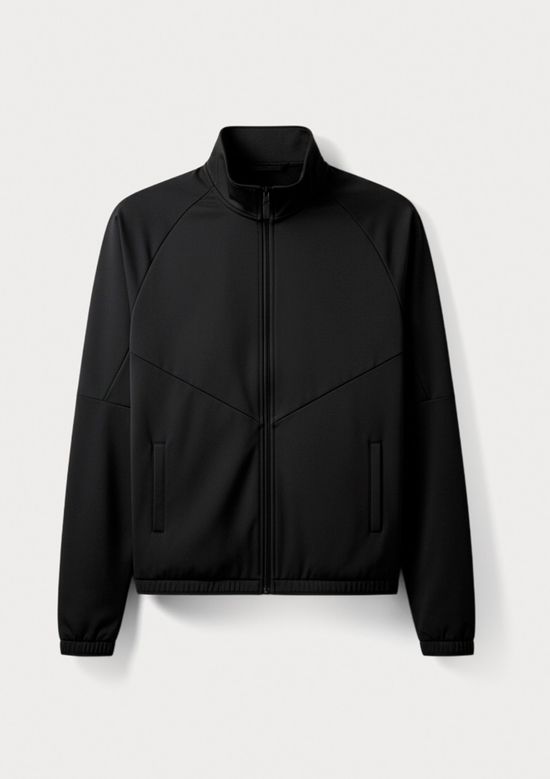 Foto do produto: Jaqueta Esportiva Feminina Gola Alta - Preto