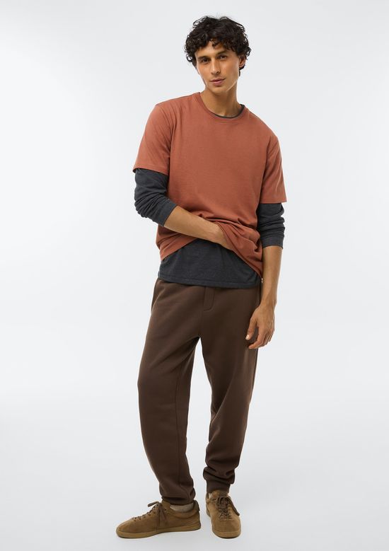 Foto do produto: Camiseta Básica Masculina Comfort Super Cotton - Marrom