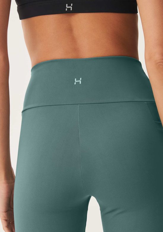 Foto do produto: Calça Legging Feminina Esportiva Com Fio LYCRA® - Verde