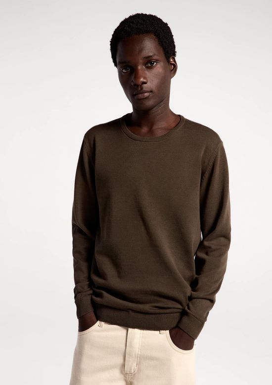 Foto do produto: Suéter Básico Masculino Regular - Verde