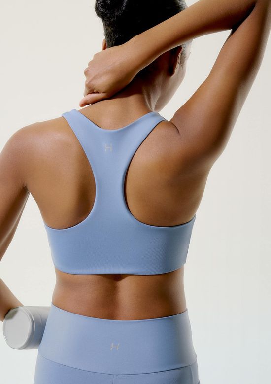 Foto do produto: Top Esportivo Hero Com Fio Lycra® - Azul