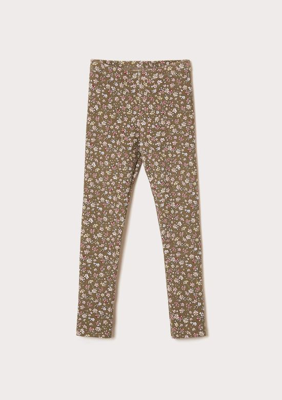 Foto do produto: Calça Legging Infantil Menina Estampada - Caqui