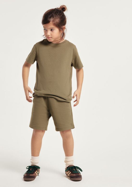 Foto do produto: Camiseta Básica Infantil Menino Manga Curta Slim - Verde