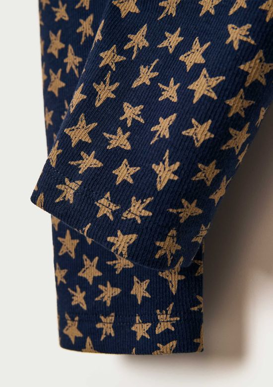 Foto do produto: Calça Legging Infantil Menina Estampada - Azul