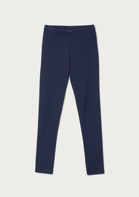 Foto do produto: Calça Legging Básica Infantil Menina Em Ribana - Azul