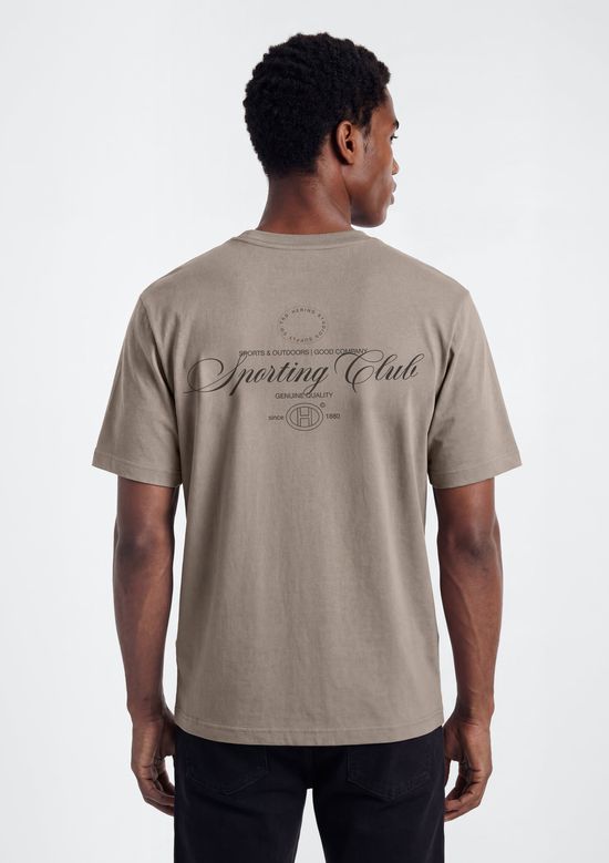 Foto do produto: Camiseta Masculina Super Cotton Estampada - Bege