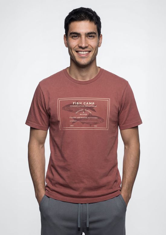 Foto do produto: Camiseta Masculina Manga Curta Com Estampa - Rosa