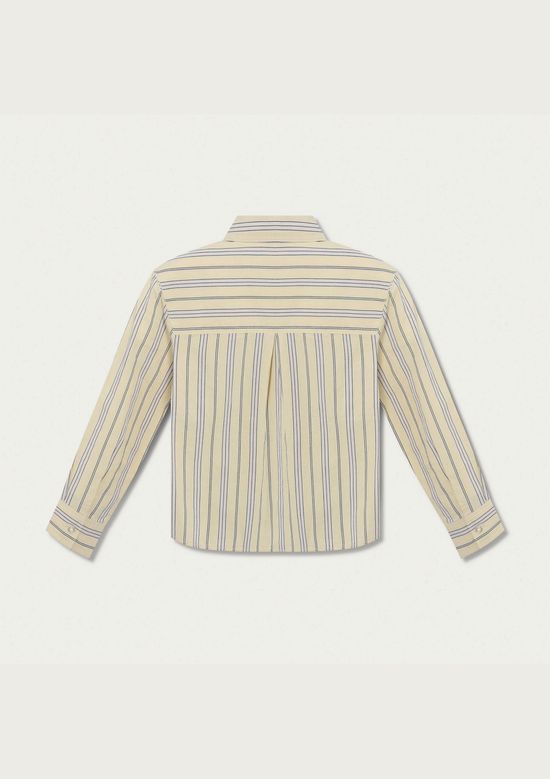 Foto do produto: Camisa Infantil Menina Em Tricoline - Amarelo