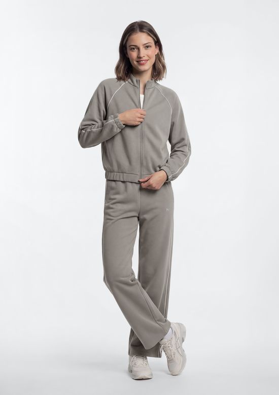 Foto do produto: Jaqueta Esportiva Feminina Bomber Easy Care - Caqui
