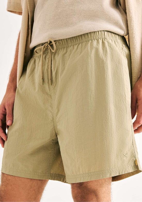 Foto do produto: Shorts De Banho Masculino Texturizado - Verde