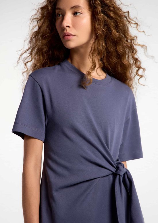 Foto do produto: Vestido Curto Em Malha Ultra Soft - Azul