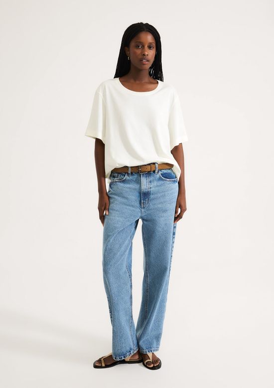 Foto do produto: Blusa Feminina Manga Curta - Off white