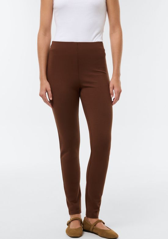 Foto do produto: Calça Legging Feminina Em Malha - Marrom
