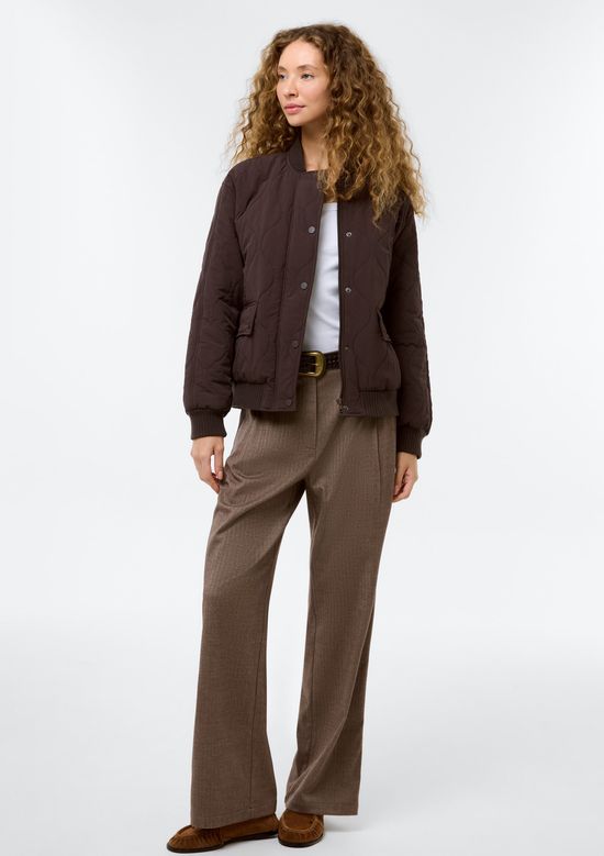 Foto do produto: Jaqueta Feminina Bomber Puffer - Marrom