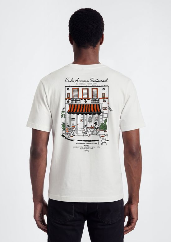 Foto do produto: Camiseta Masculina Super Cotton Estampada - Off white