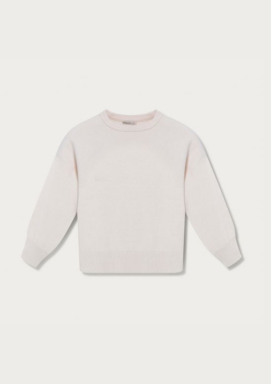 Foto do produto: Blusão Infantil Menina Em Tricô - Off white