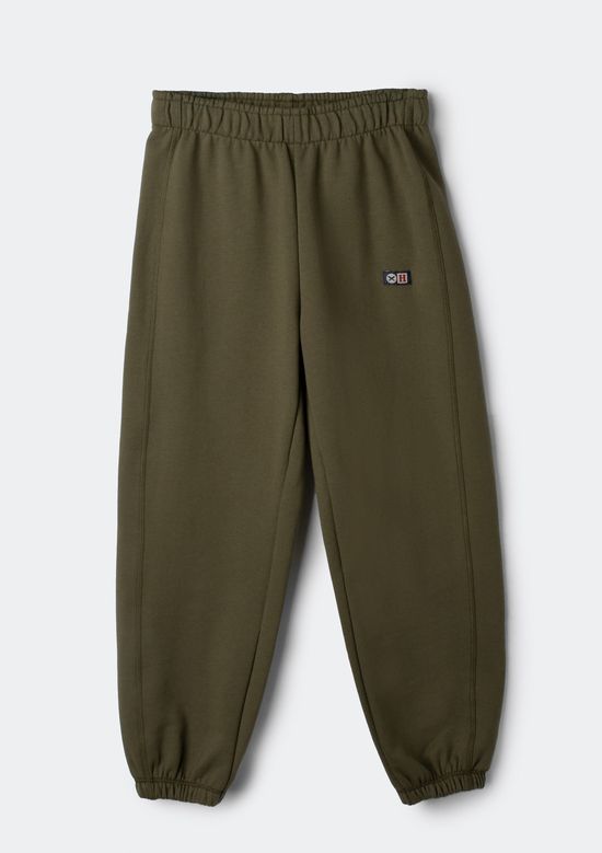 Foto do produto: Calça de Moletom Infantil Menino Peluciada - Verde