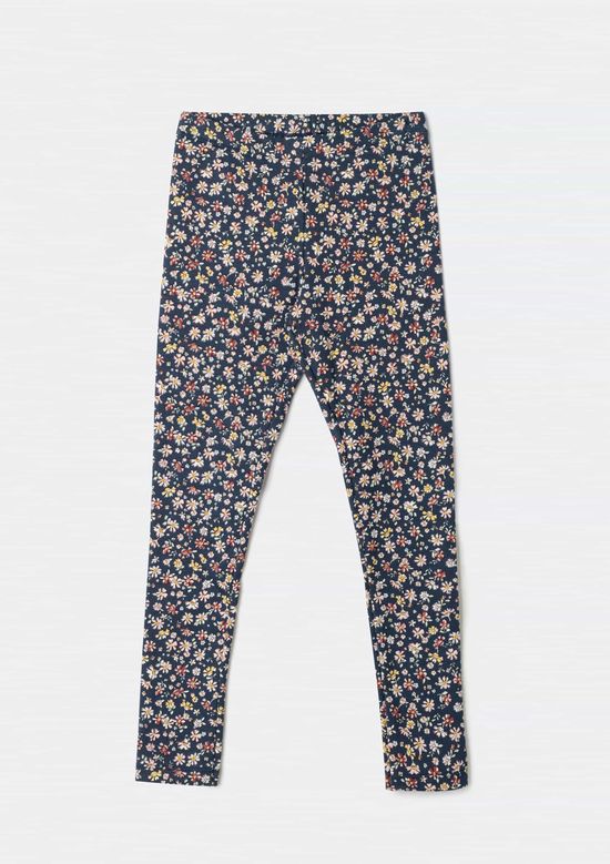Foto do produto: Calça Legging Infantil Menina Estampada - Azul