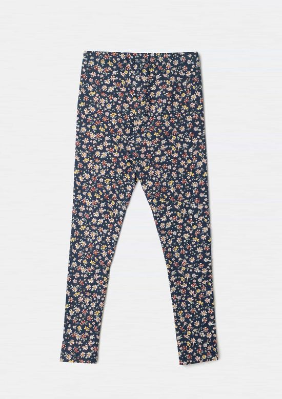 Foto do produto: Calça Legging Infantil Menina Estampada - Azul