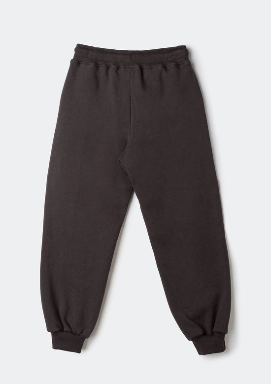 Foto do produto: Calça Infantil Menino Jogger Em Moletom - Cinza