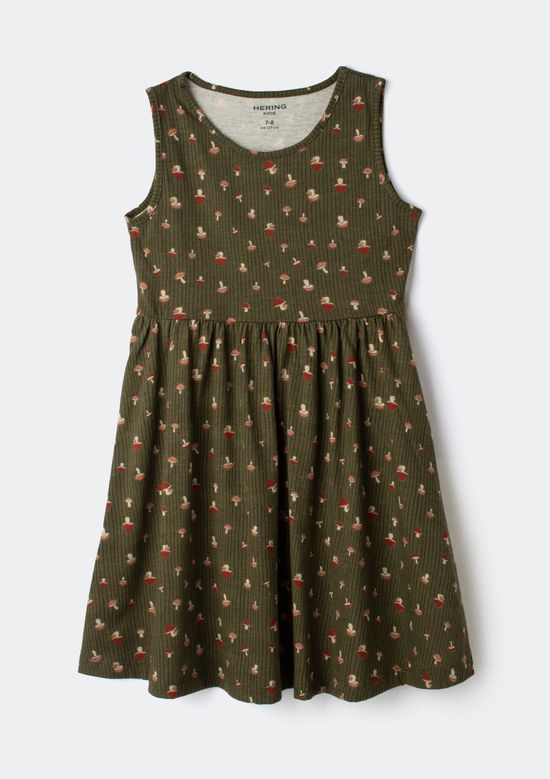 Foto do produto: Vestido Curto Infantil Estampado - Verde