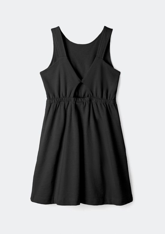 Foto do produto: Vestido Infantil Curto Texturizado - Preto