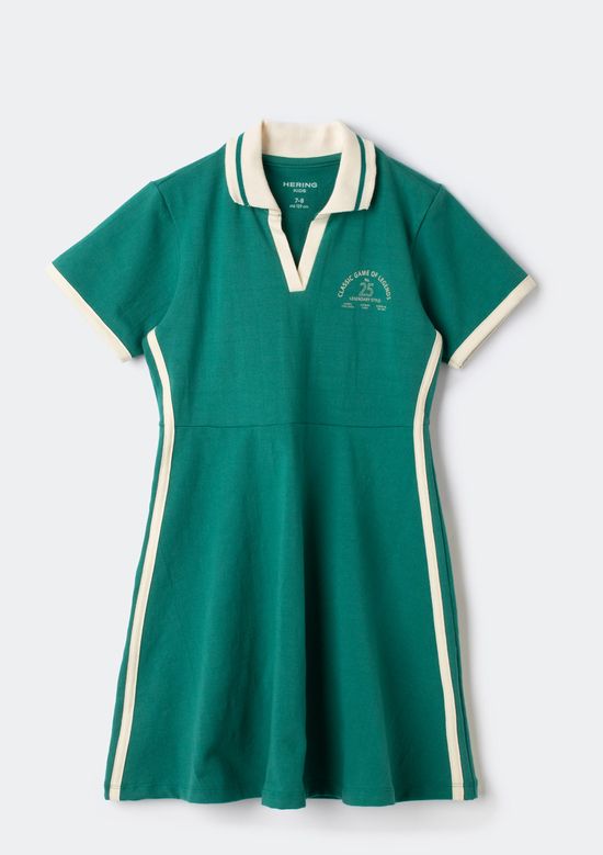 Foto do produto: Vestido Polo Infantil College - Verde
