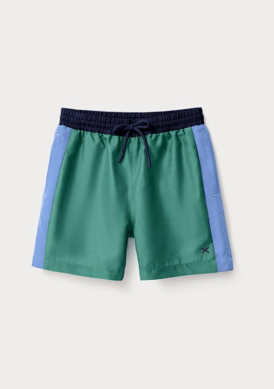 Foto do produto: Bermuda De Banho Infantil Menino Colorida - Verde